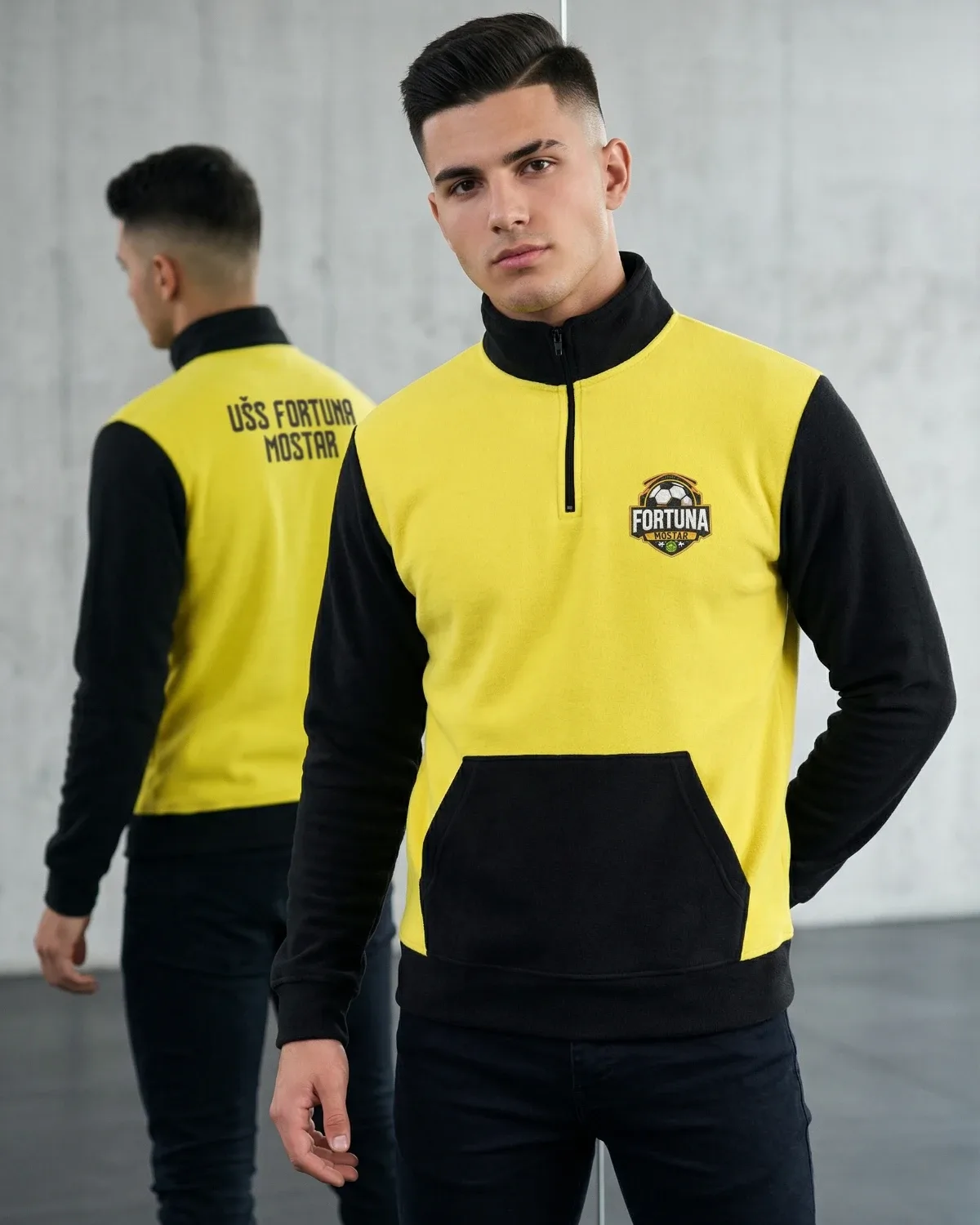 Duks - half zip 2